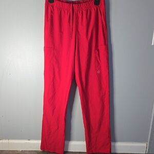 Scrub WonderWink Red Boot Cut Flare Pants